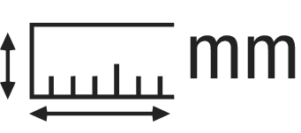 Measuring tape (Length x Width) (mm)