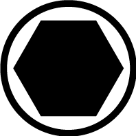 Internal hexagon 2 (mm)